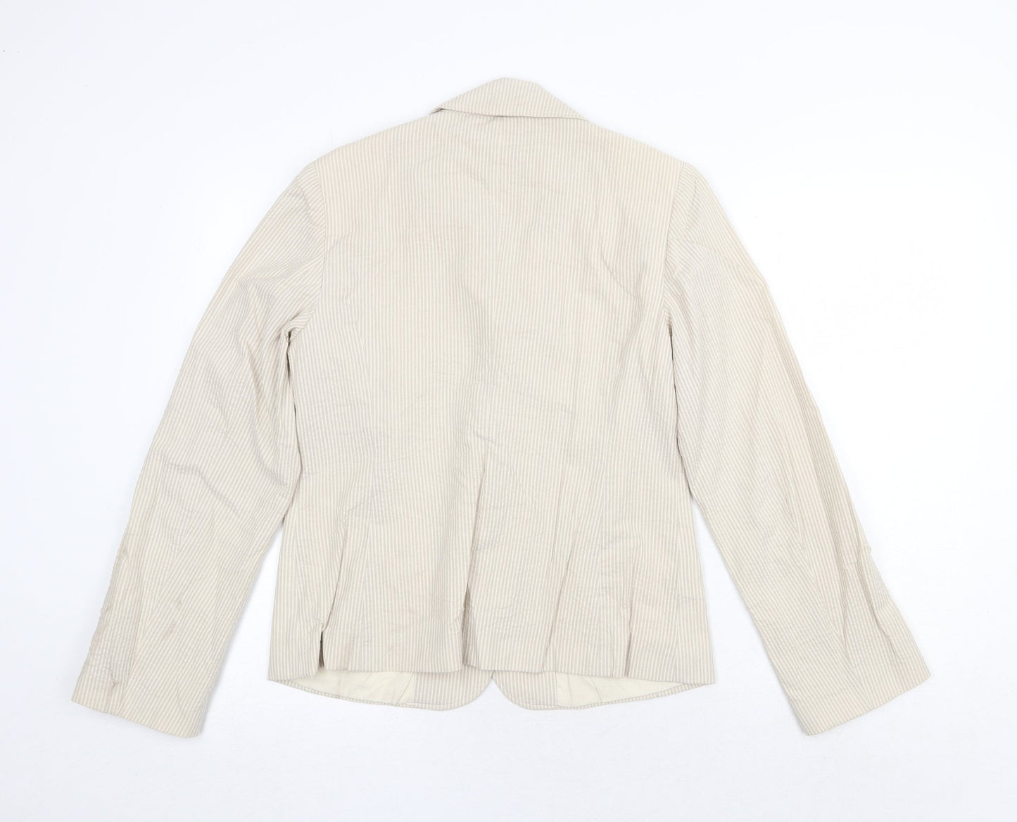 Womens UK Size 10 Marks and Spencer Beige Jacket