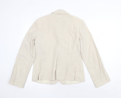 Womens UK Size 10 Marks and Spencer Beige Jacket
