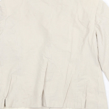 Womens UK Size 10 Marks and Spencer Beige Jacket
