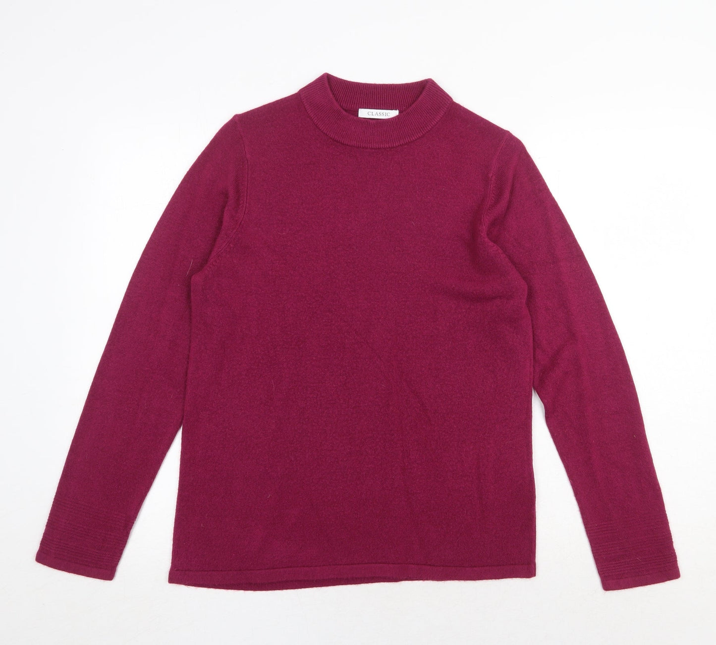 Womens UK Size 12 Marks and Spencer Purple Pullover Jumper