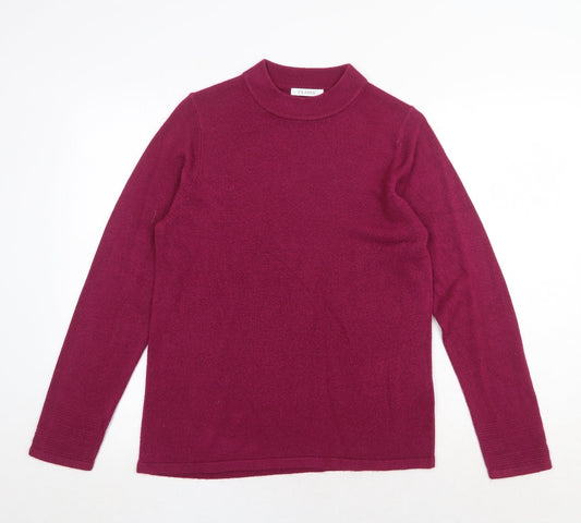 Womens UK Size 12 Marks and Spencer Purple Pullover Jumper