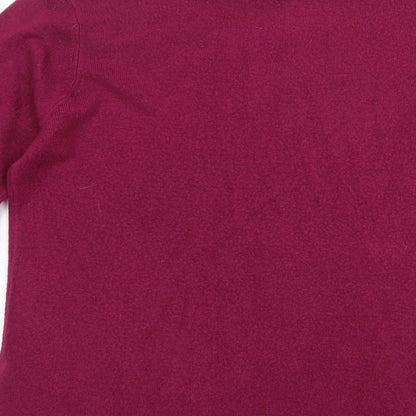Womens UK Size 12 Marks and Spencer Purple Pullover Jumper