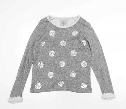 Womens UK Size 12 NEXT Grey Pullover Jumper