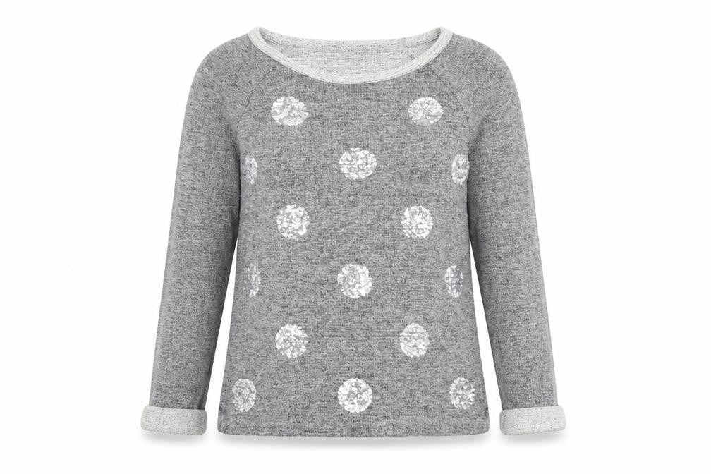 Womens UK Size 12 NEXT Grey Pullover Jumper