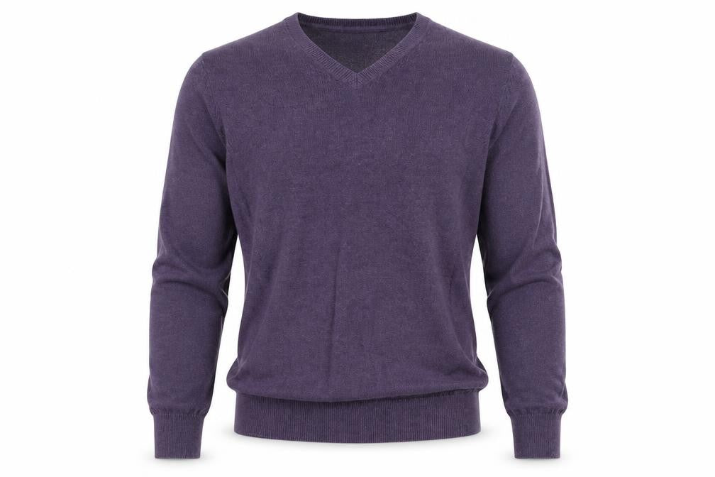 Mens UK Size S Marks and Spencer Purple Pullover Jumper
