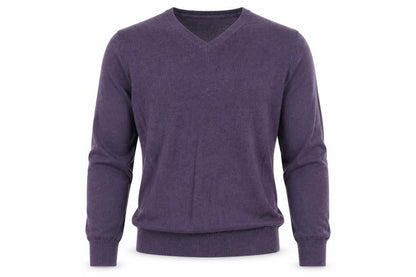 Mens UK Size S Marks and Spencer Purple Pullover Jumper