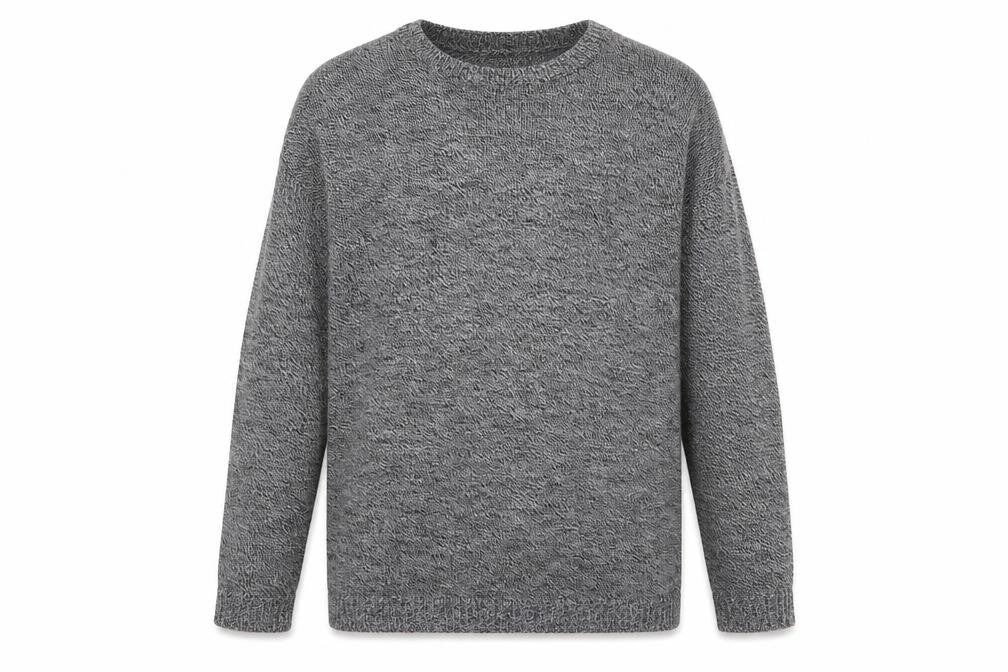 Mens UK Size S Boohoo Grey Pullover Jumper