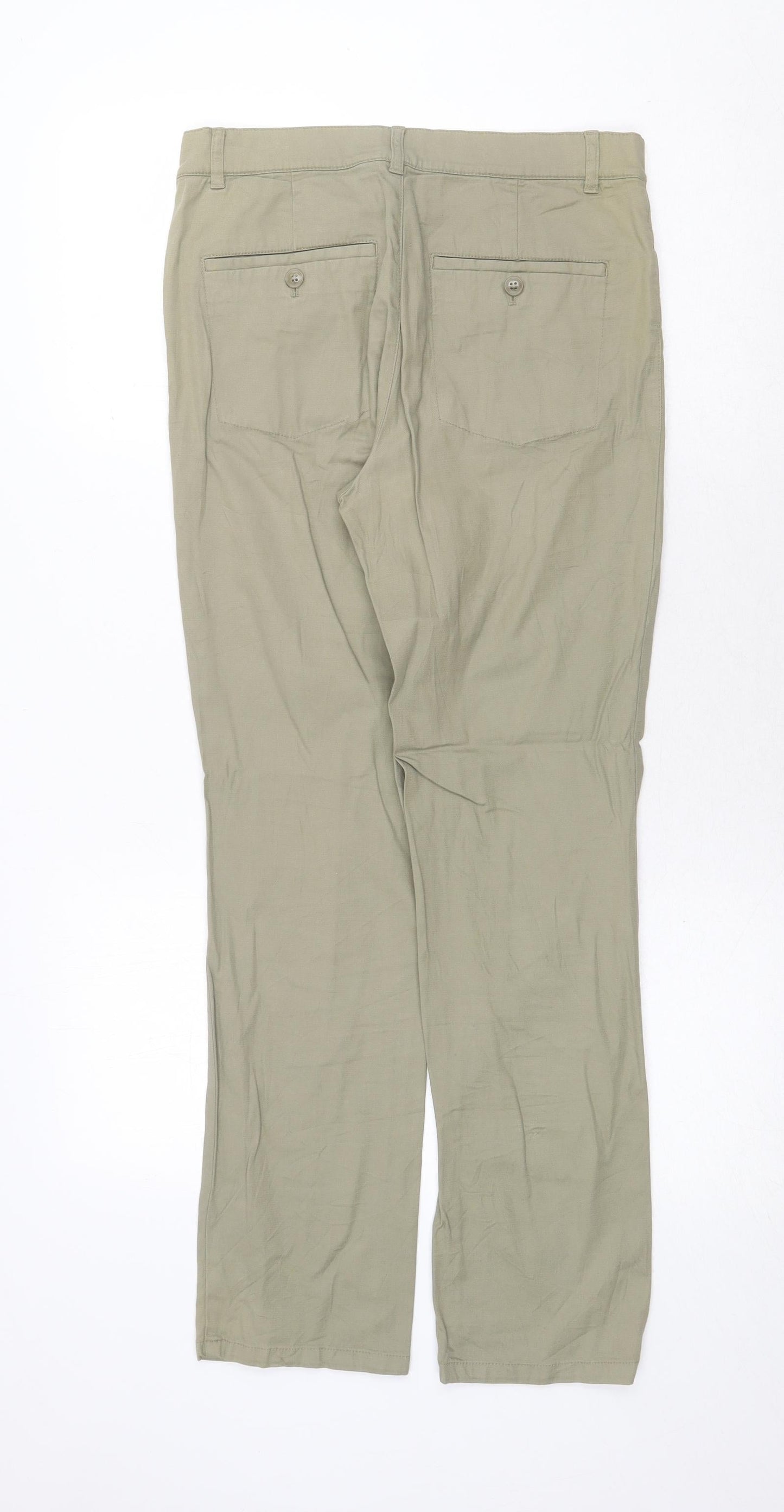 Fillipa K Womens Grey Cotton Straight Jeans Size XS Regular Zip