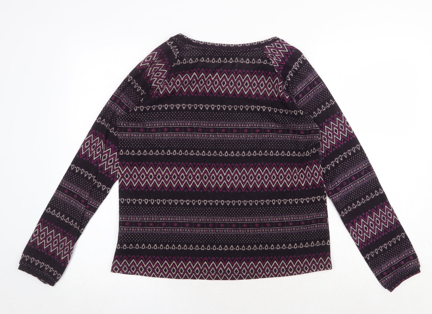 Womens UK Size S FOREVER 21 Purple Pullover Jumper