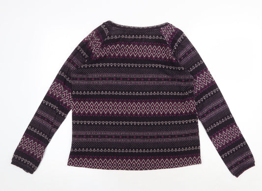 Womens UK Size S FOREVER 21 Purple Pullover Jumper