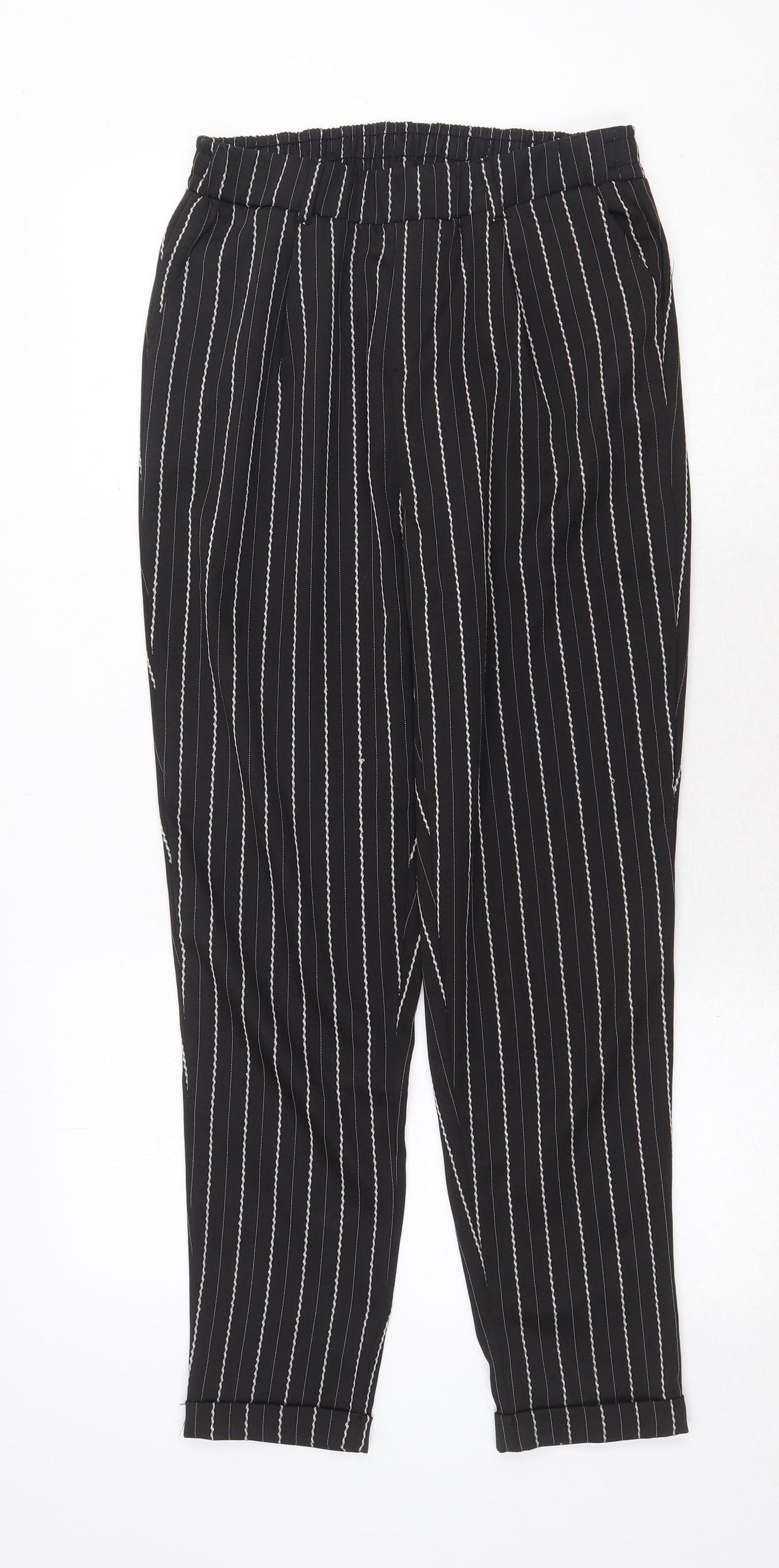 Womens UK Size 10 Select Regular Fit  Black Trousers