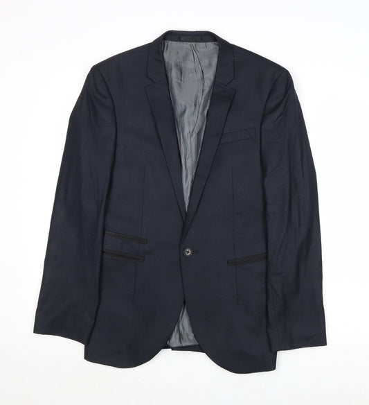 Mens UK Size 36 NEXT Regular Blue Suit Jacket