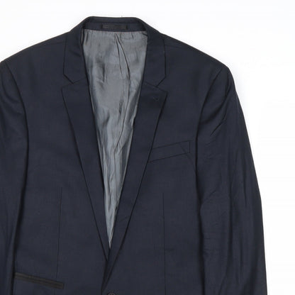 Mens UK Size 36 NEXT Regular Blue Suit Jacket