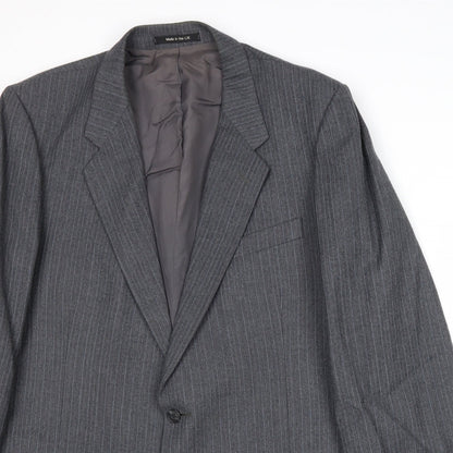 Mens UK Size 44 St Michael Regular Grey Suit Jacket
