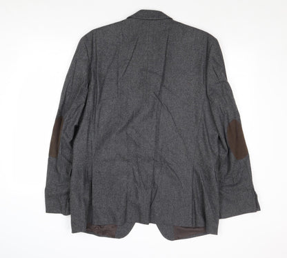 Mens UK Size 42 Benvenuto Regular Grey Suit Jacket