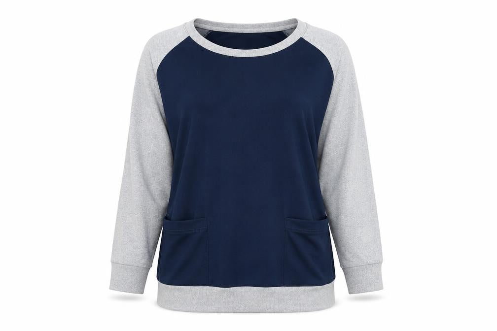 Womens UK Size 10 Arista Blue Pullover Jumper
