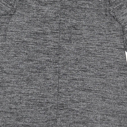 Gap Womens Silver Polyester Jumper Dress Size L Round Neck Pullover