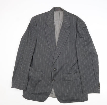 Mens UK Size 38 Mr Harry Regular Grey Suit Jacket