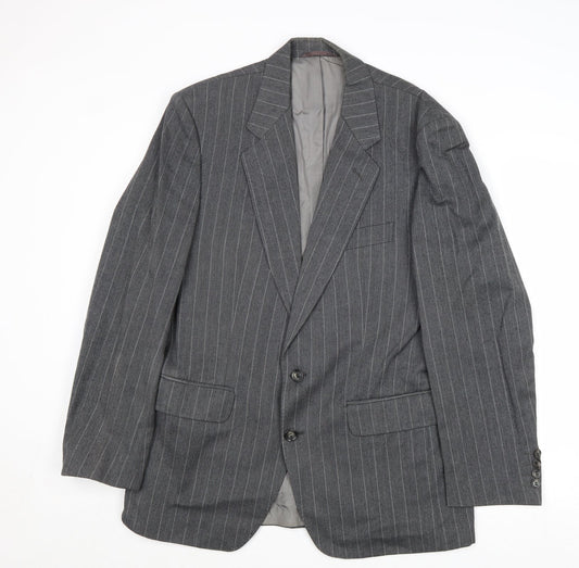 Mens UK Size 38 Mr Harry Regular Grey Suit Jacket