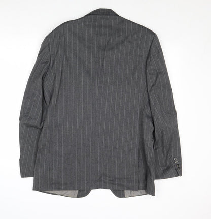 Mens UK Size 38 Mr Harry Regular Grey Suit Jacket