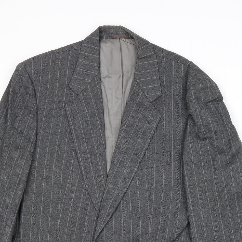 Mens UK Size 38 Mr Harry Regular Grey Suit Jacket