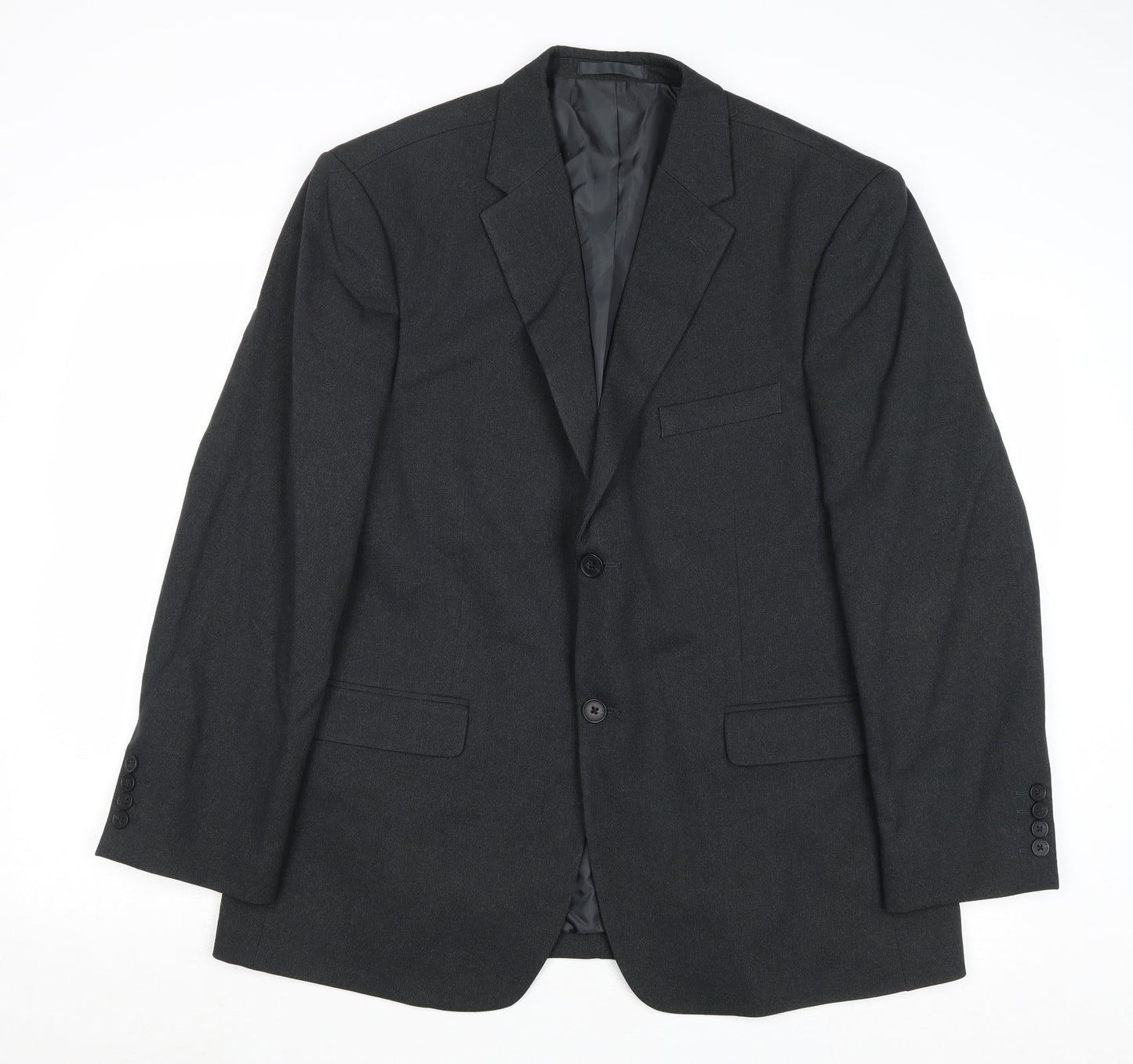 Mens UK Size 42 Greenwoods Regular Grey Suit Jacket
