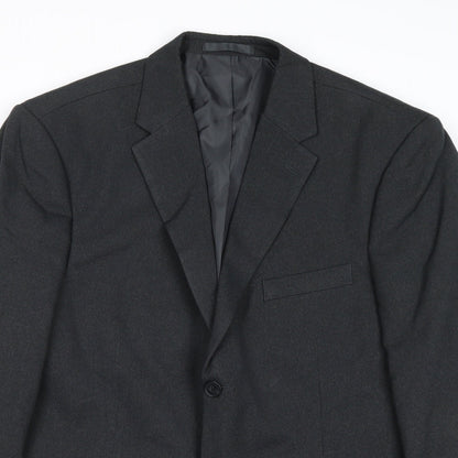 Mens UK Size 42 Greenwoods Regular Grey Suit Jacket