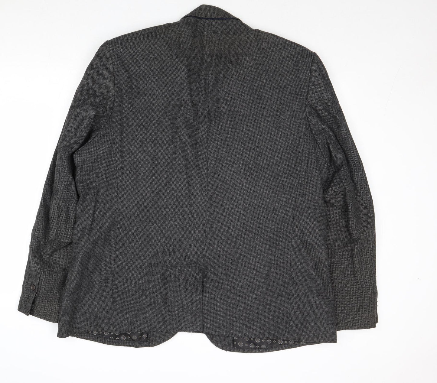 Mens UK Size 48 Burton Regular Grey Suit Jacket