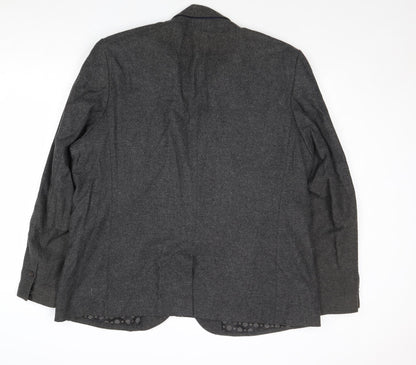 Mens UK Size 48 Burton Regular Grey Suit Jacket