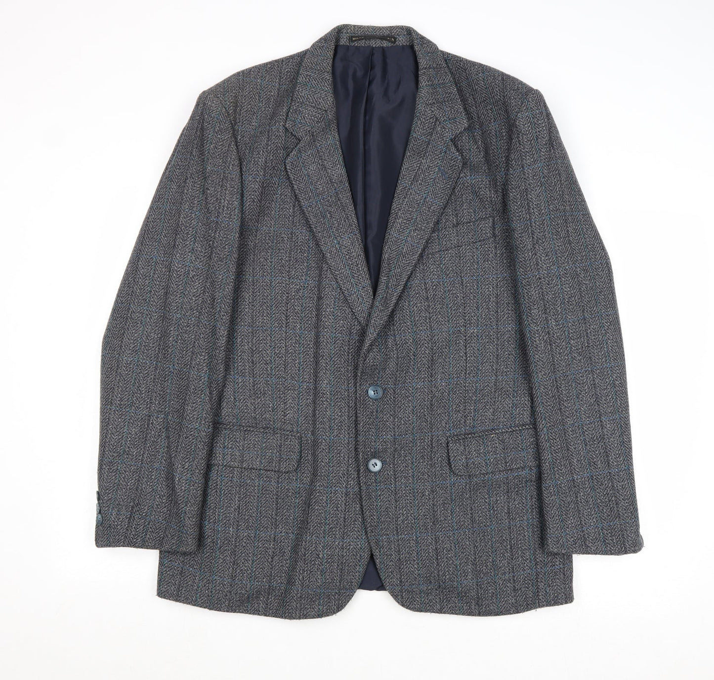 Mens UK Size 40 Hodges Regular Grey Suit Jacket