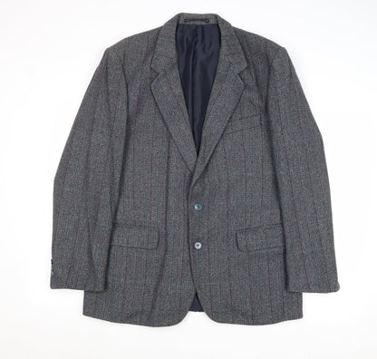 Mens UK Size 40 Hodges Regular Grey Suit Jacket