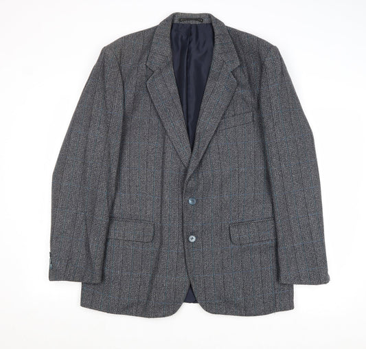 Mens UK Size 40 Hodges Regular Grey Suit Jacket
