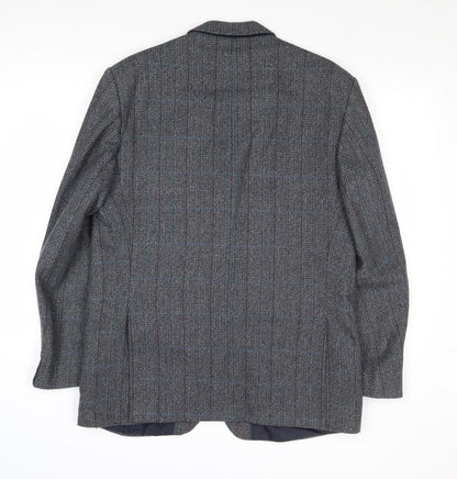 Mens UK Size 40 Hodges Regular Grey Suit Jacket