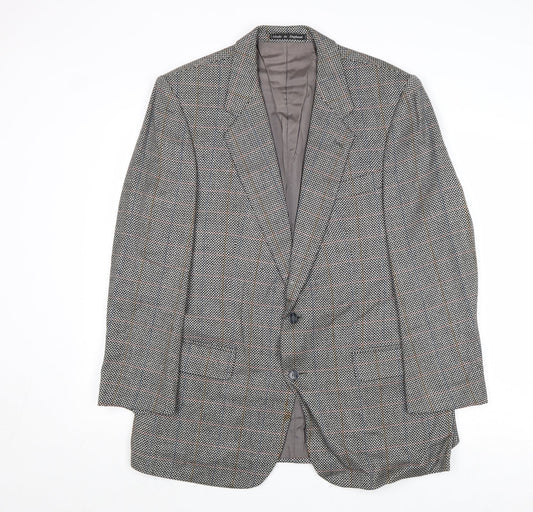 Mens UK Size 42 Berwin Regular Grey Suit Jacket