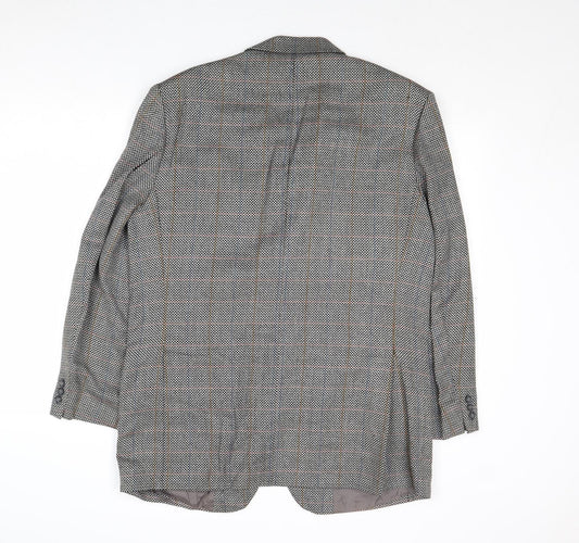 Mens UK Size 42 Berwin Regular Grey Suit Jacket