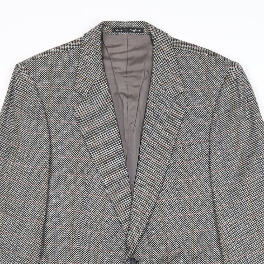 Mens UK Size 42 Berwin Regular Grey Suit Jacket