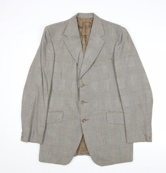 Mens UK Size 40 Burton Regular Grey Suit Jacket