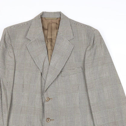 Mens UK Size 40 Burton Regular Grey Suit Jacket