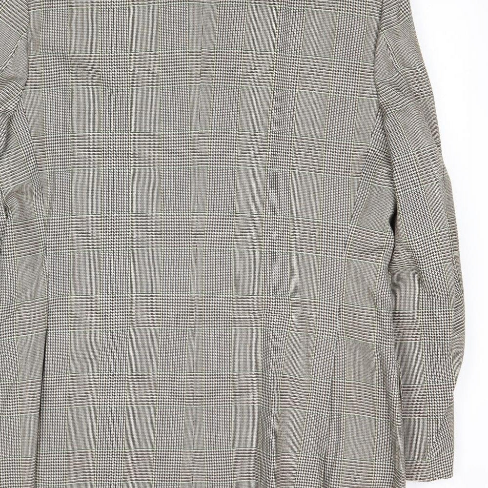 Mens UK Size 40 Burton Regular Grey Suit Jacket