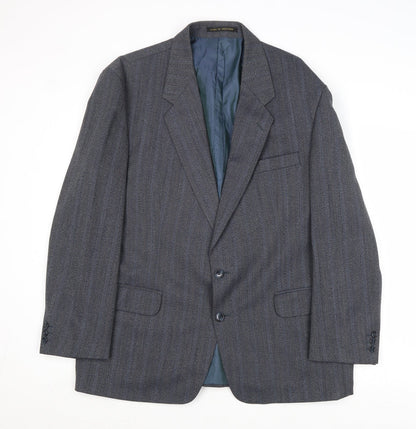 Mens UK Size 44 James Barry Regular Blue Suit Jacket