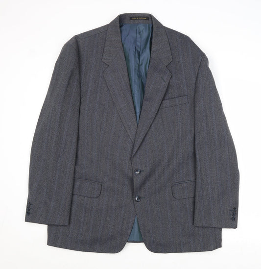 Mens UK Size 44 James Barry Regular Blue Suit Jacket