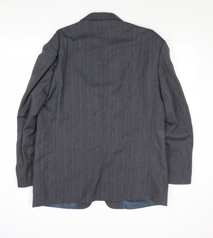 Mens UK Size 44 James Barry Regular Blue Suit Jacket