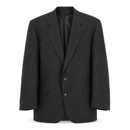 Daniel Drescot Mens Grey Wool Jacket Suit Jacket Size 46 Regular