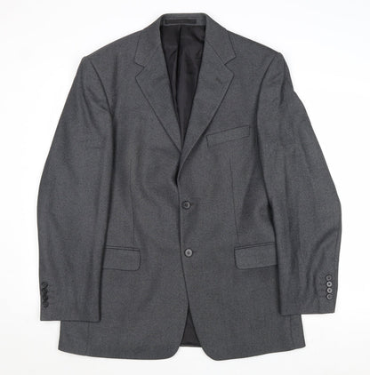 Mens UK Size 40 Marks and Spencer Regular Grey Suit Jacket