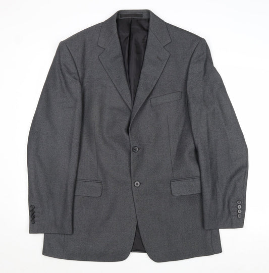 Mens UK Size 40 Marks and Spencer Regular Grey Suit Jacket