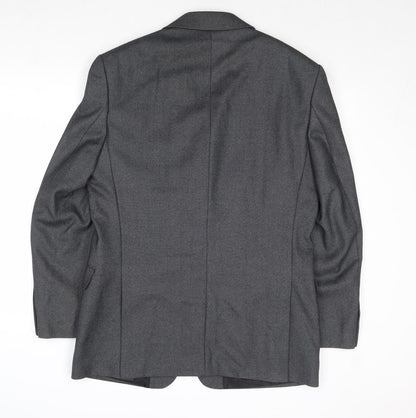 Mens UK Size 40 Marks and Spencer Regular Grey Suit Jacket