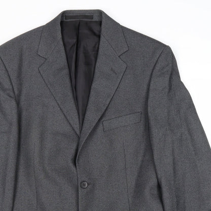 Mens UK Size 40 Marks and Spencer Regular Grey Suit Jacket