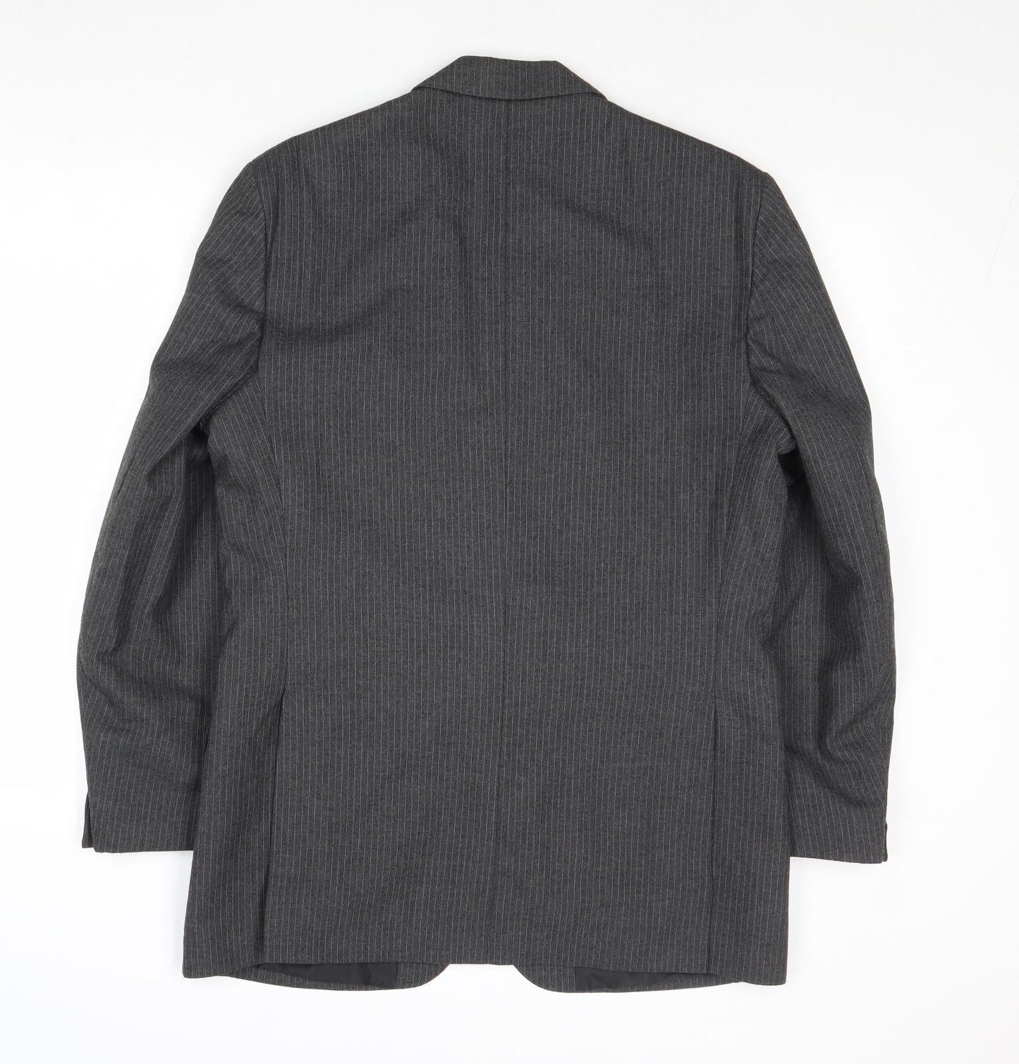 Mens UK Size 38 Greenwoods Regular Grey Suit Jacket