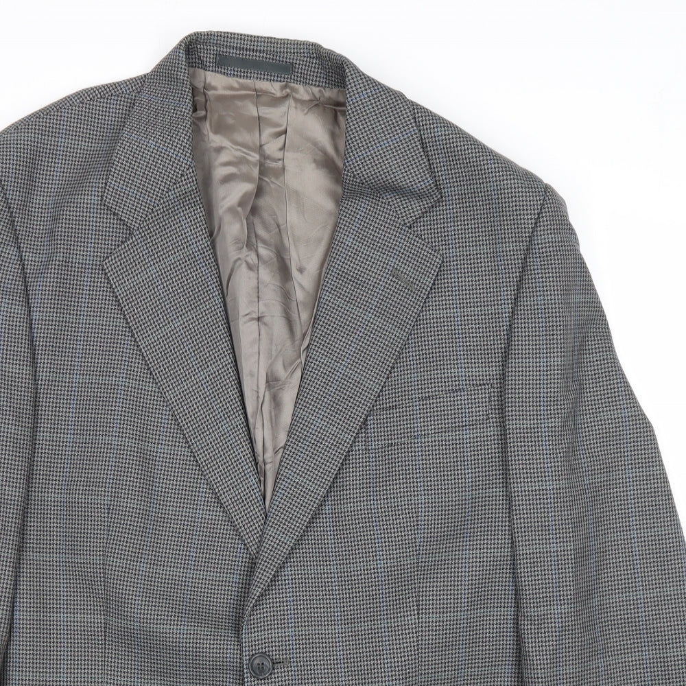 Mens UK Size 42 Wellington Regular Grey Suit Jacket