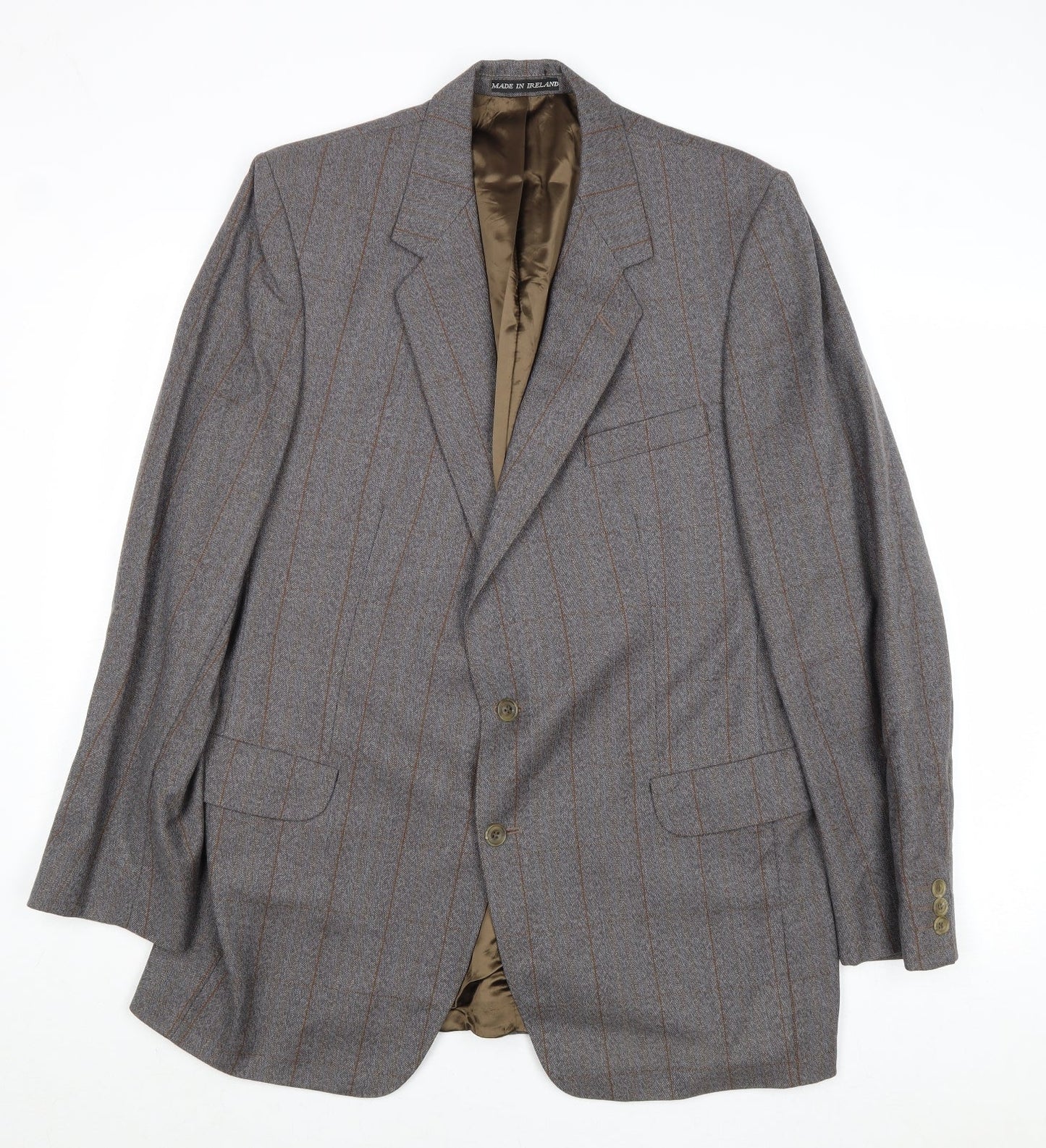 Mens UK Size 44 Dunn & Co Regular Grey Suit Jacket